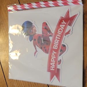 Happy birthday party supply Miraculo